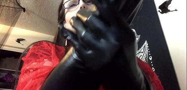  Adult Fetish ASMR Mezmerize with BBW Huge naturals big boobs, Mistress in shiny Gloves, & Rubbing sounds